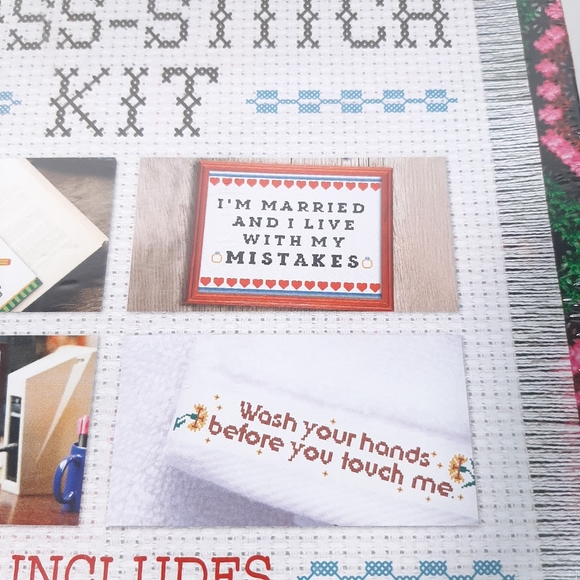 Snarky Cross-Stitch Kit Needlecraft Art Project New - Picture 4 of 8